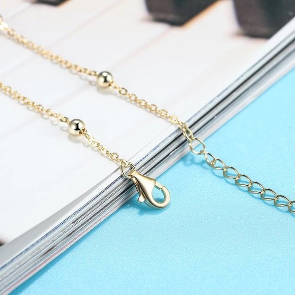 Stunning 925 Beads Bracelet Anklet - Picture 4 of 10